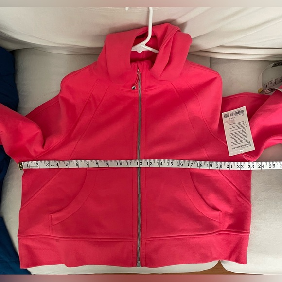 NWT Lululemon Scuba Oversized Full Zip Glaze Pink Size M/L - Picture 10 of 11